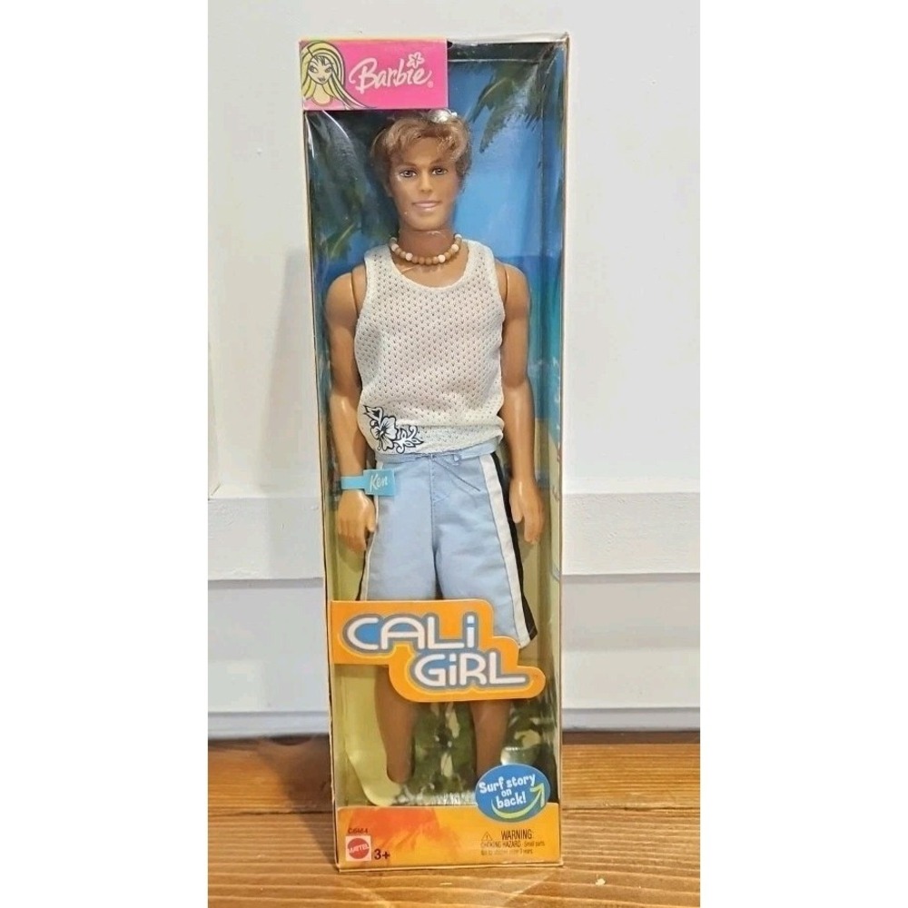 NEW‎ 2003 Barbie CALI GIRL KEN Doll Mattel NRFB